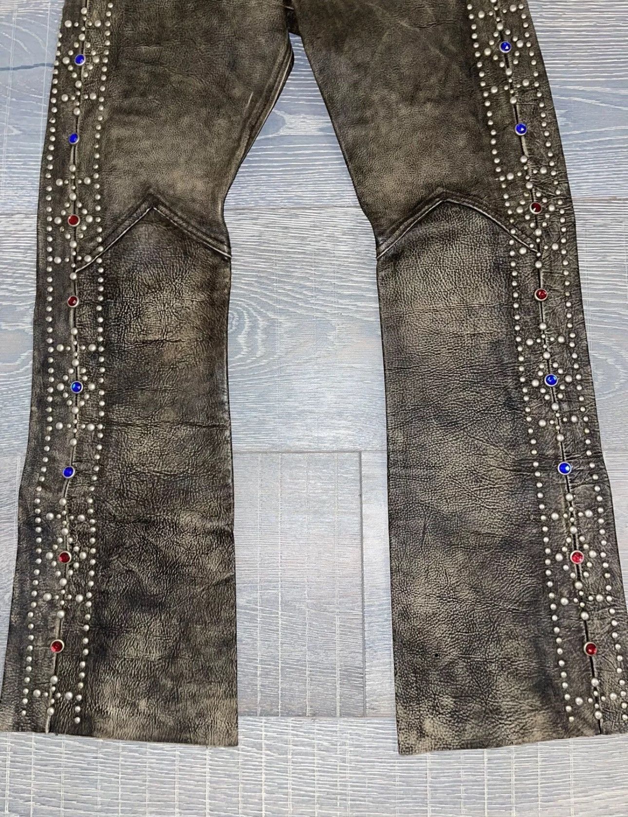 RRL Ralph Lauren Rare Vintage 2008 RRL Ralph Lauren Western Leather Size US 28 / EU 44 - 3 Thumbnail