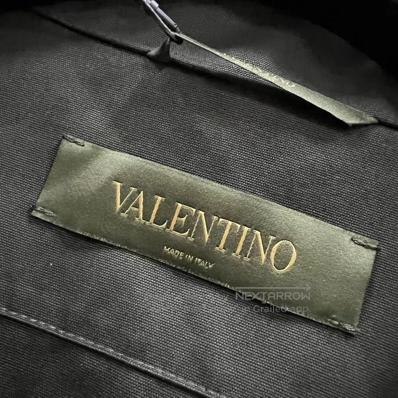 Valentino Valentino Army green patchwork jacket Size US M / EU 48-50 / 2 - 3 Thumbnail