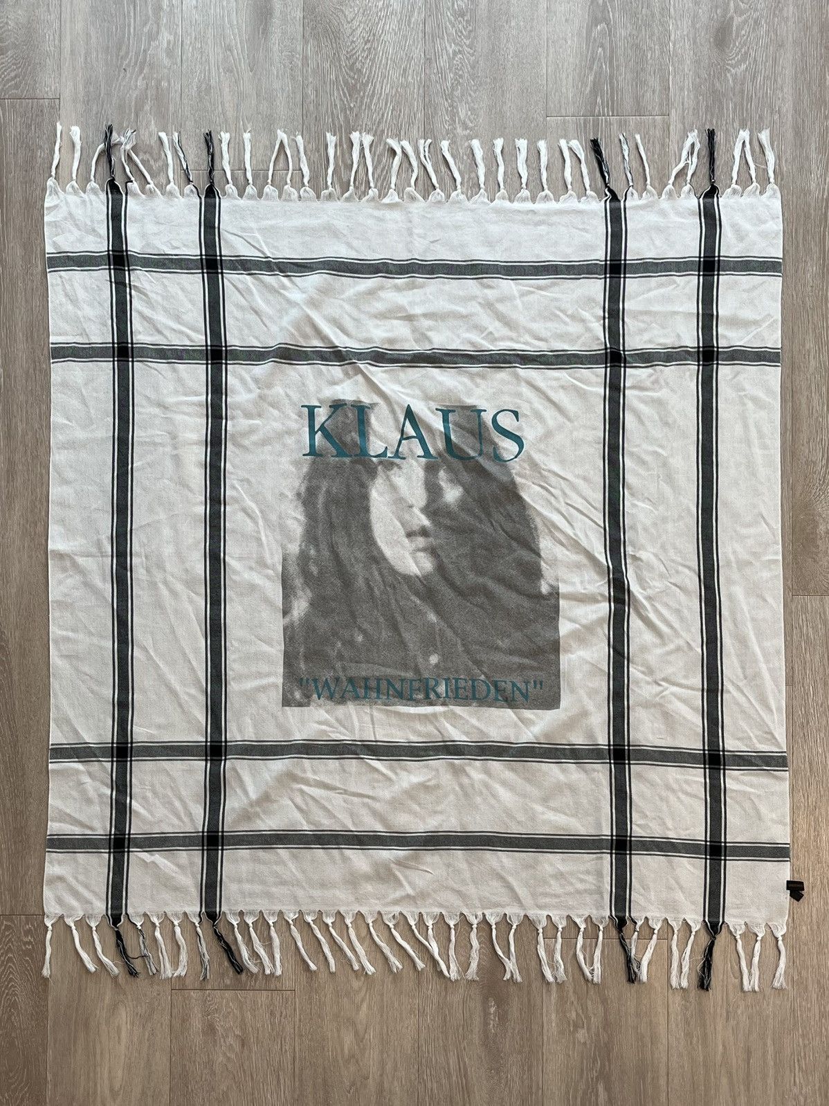 Undercover SS06 “T” Klaus Afghan Stole Size ONE SIZE - 2 Thumbnail