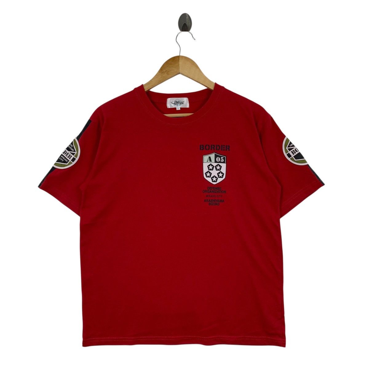 WORLD TRIGGER Arashiyama Squad Anime Short Sleeve Tshirt