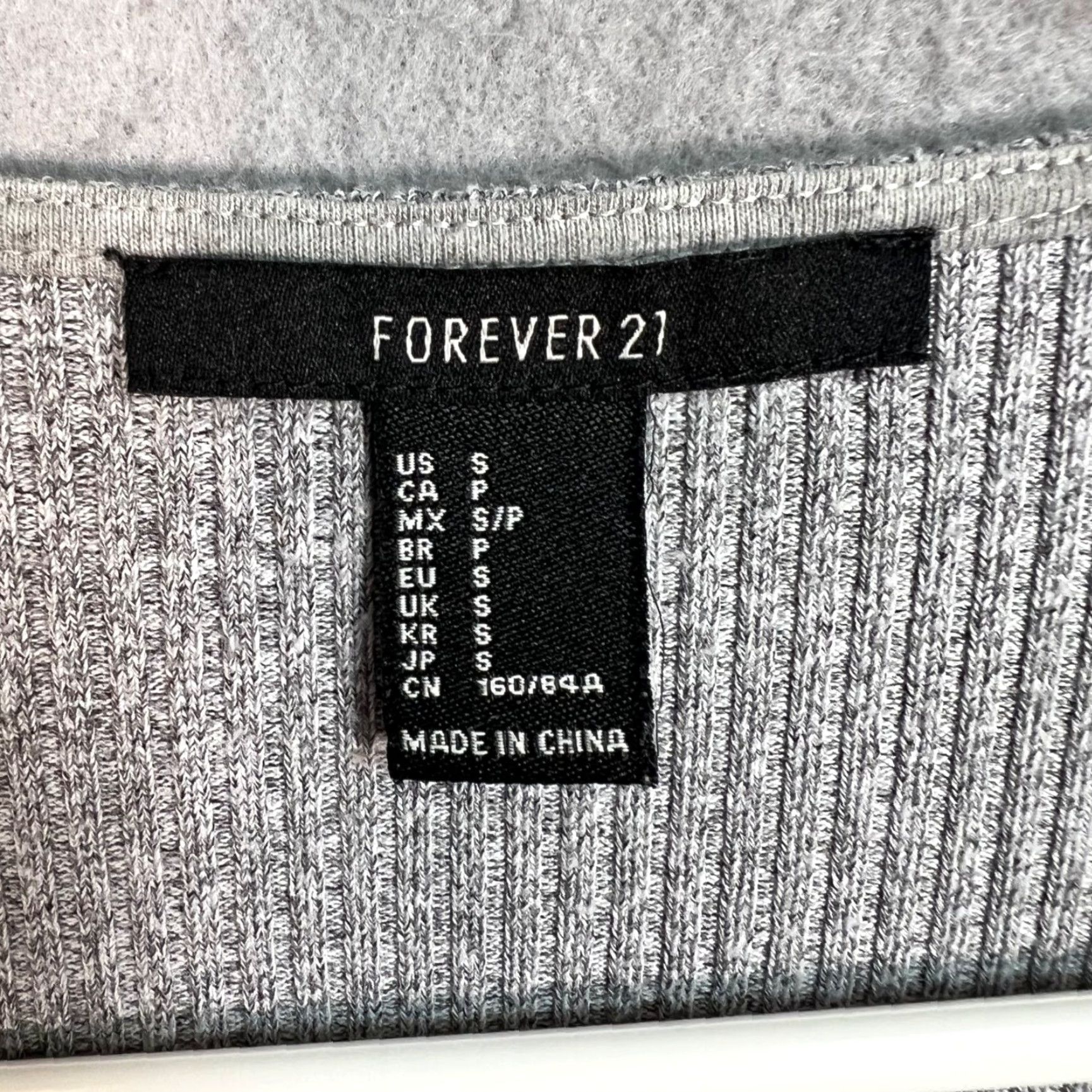 Forever 21 FOREVER 21 Dress Size Small Ribbed Knit Zipper Detail Womens Size S / US 4 / IT 40 - 3 Thumbnail