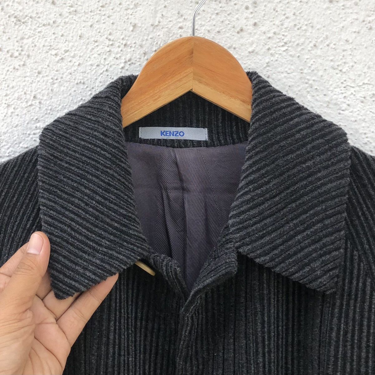 Kenzo KENZO Homme Men’s Corduroy Wool Trench Coat Made In Japan 🇯🇵 Size US M / EU 48-50 / 2 - 21 Thumbnail