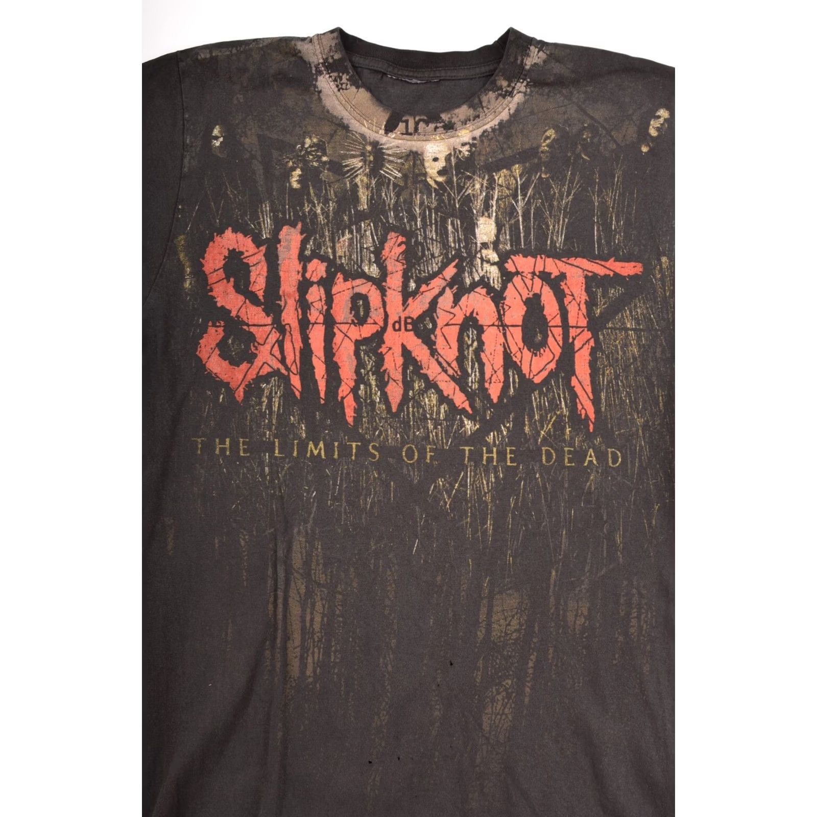 Vintage VINTAGE Slipknot The Limits of The Dead 2008 Distressed Rock T-Shirt M Black Mens Size M Size US M / EU 48-50 / 2 - 2 Thumbnail