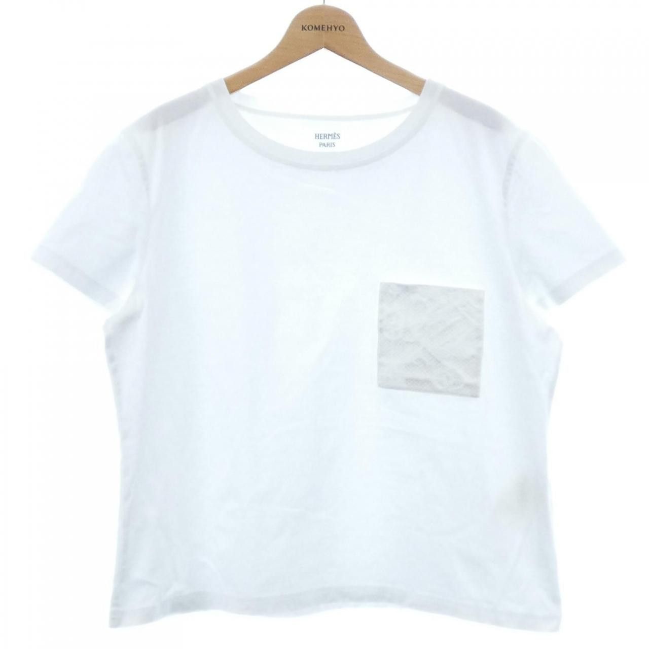 Hermes Hermes Hermes CLIQUTIS44 T-shirt Cotton T-Shirts DUTY FREE for USA Size ONE SIZE - 1 Thumbnail