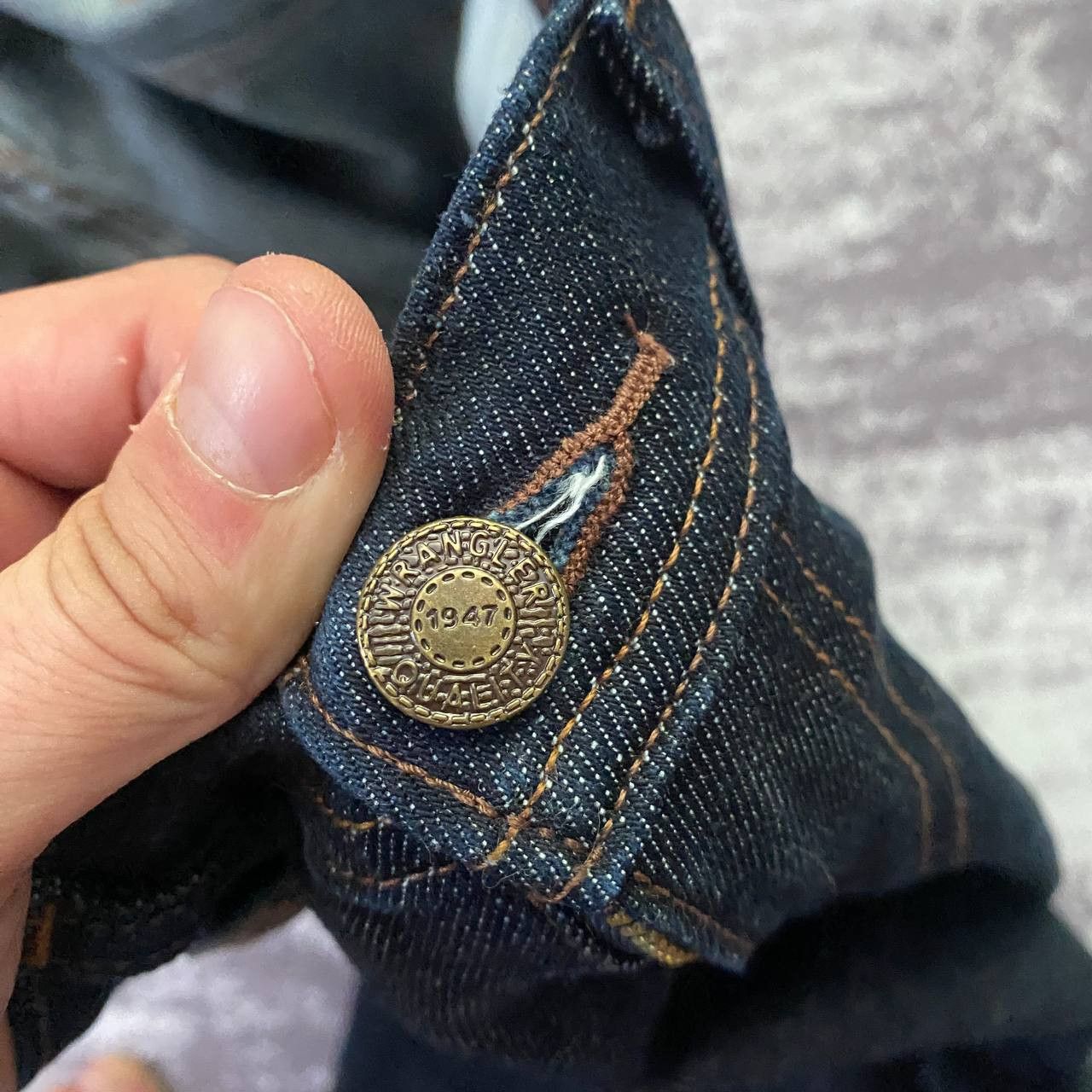 Wrangler Vintage Wrangler Dark Blue Denim Jeans 30 Size Size US 30 / EU 46 - 5 Thumbnail