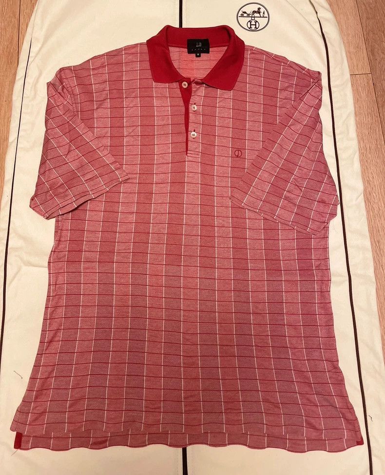 Balenciaga Dunhill Men's Short Sleeve Polo Shirt Size US M / EU 48-50 / 2 - 3 Thumbnail