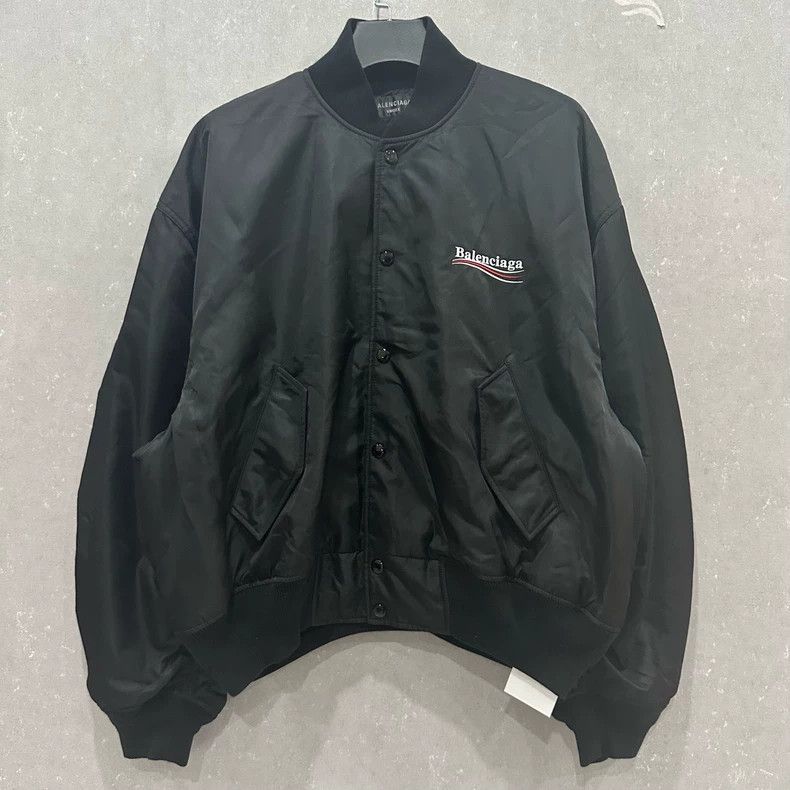 Balenciaga Balenciaga Cola Embroidered Flight Jacket Size US S / EU 44-46 / 1 - 2 Thumbnail