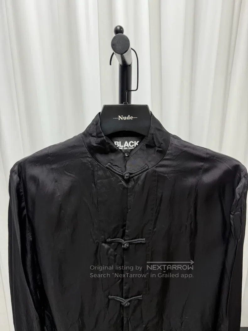 Comme des Garcons Comme des Garcons Embroidered Snap Button Silk Jacket Size L / US 10 / IT 46 - 3 Thumbnail