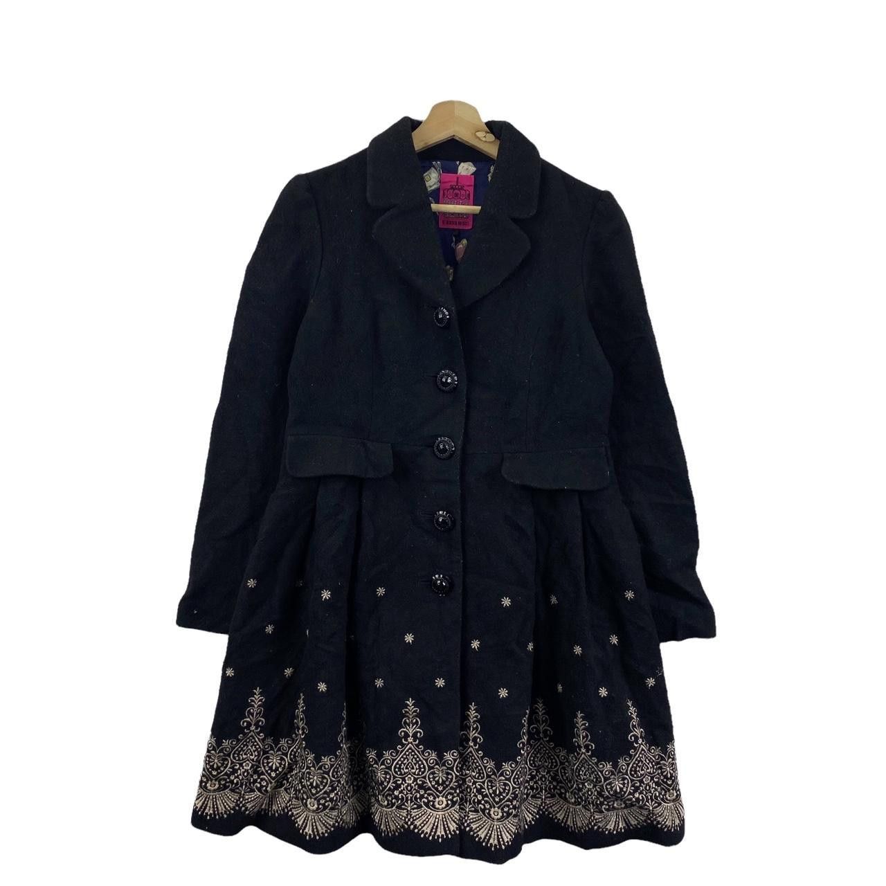 Anna Sui Vtg ANNA SUI LONDON Dolly Girl Designer Jacket Parka Trench Size M / US 6-8 / IT 42-44 - 1 Thumbnail