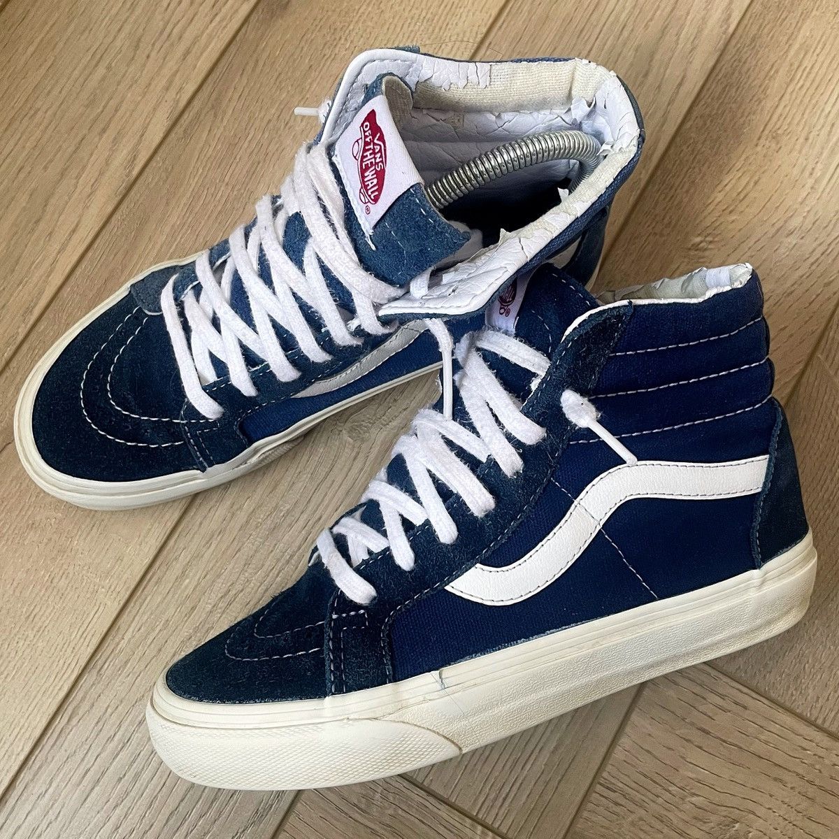 Vans Vans Off The Wall SK8-Hi Blue Size US 7.5 / IT 37.5 - 1 Thumbnail
