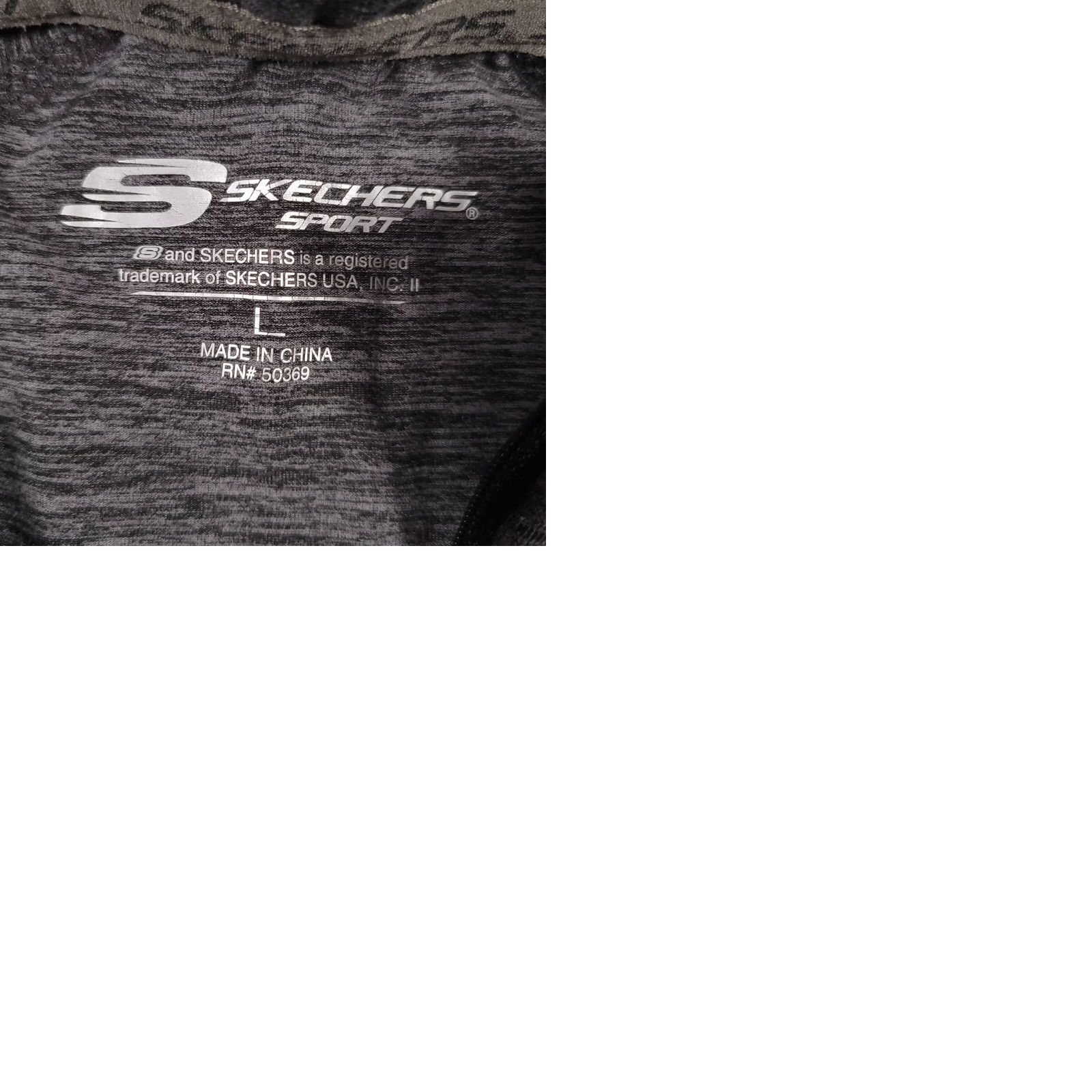 SKECHERS Skechers Sport Shirt Women’s Large Gray Long Sleeve 1/4 Zip Running Shirt Size L / US 10 / IT 46 - 9 Thumbnail