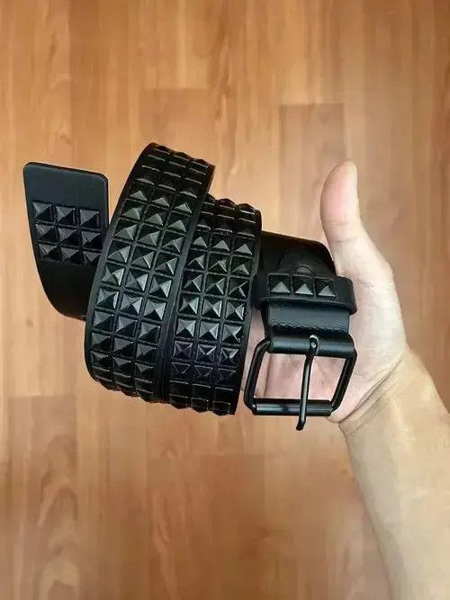 Other Pyramid Studded Belt (black) Size ONE SIZE - 7 Thumbnail