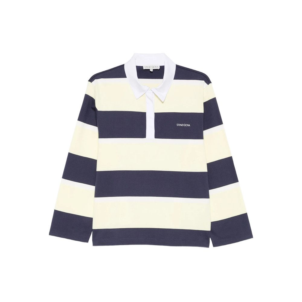 Stine Goya Stine Goya BLUE Tops - Polo Tops Size M / US 6-8 / IT 42-44 - 1 Thumbnail