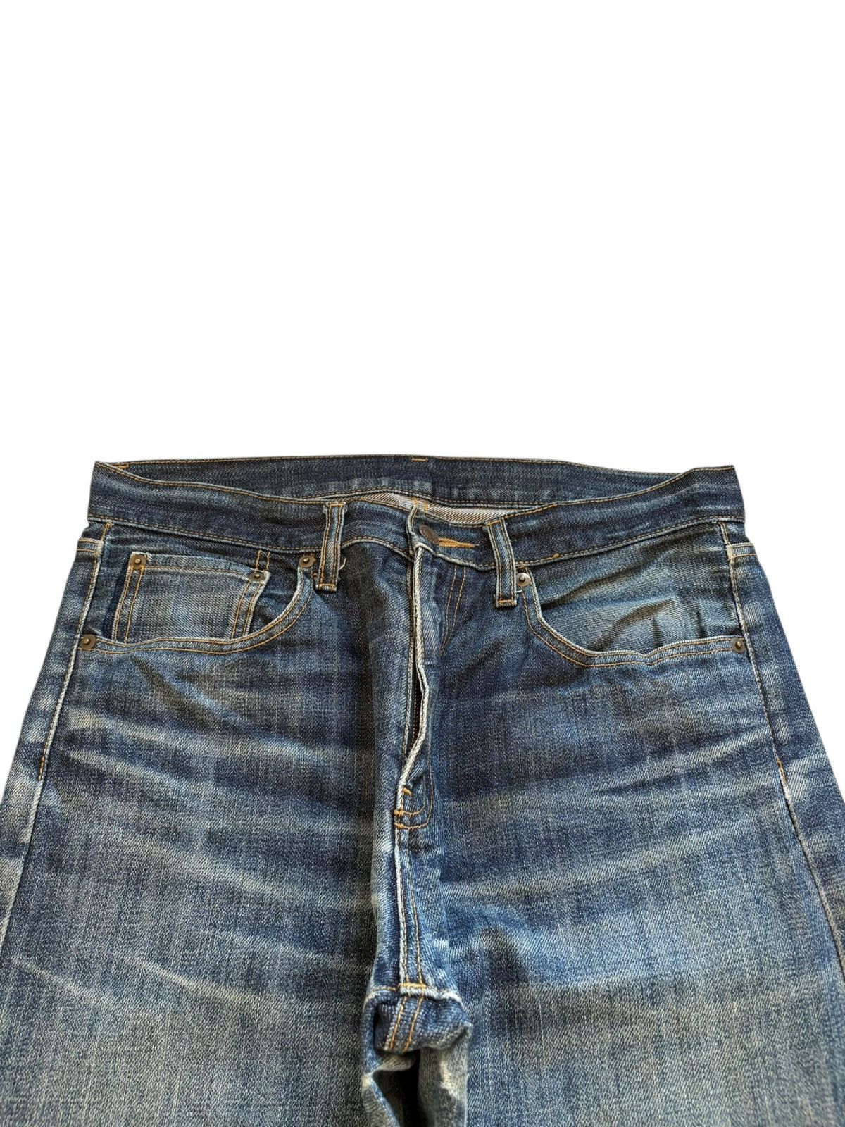 Uniqlo Vintage Uniqlo Blue Wash Loose Jeans Size US 32 / EU 48 - 4 Thumbnail