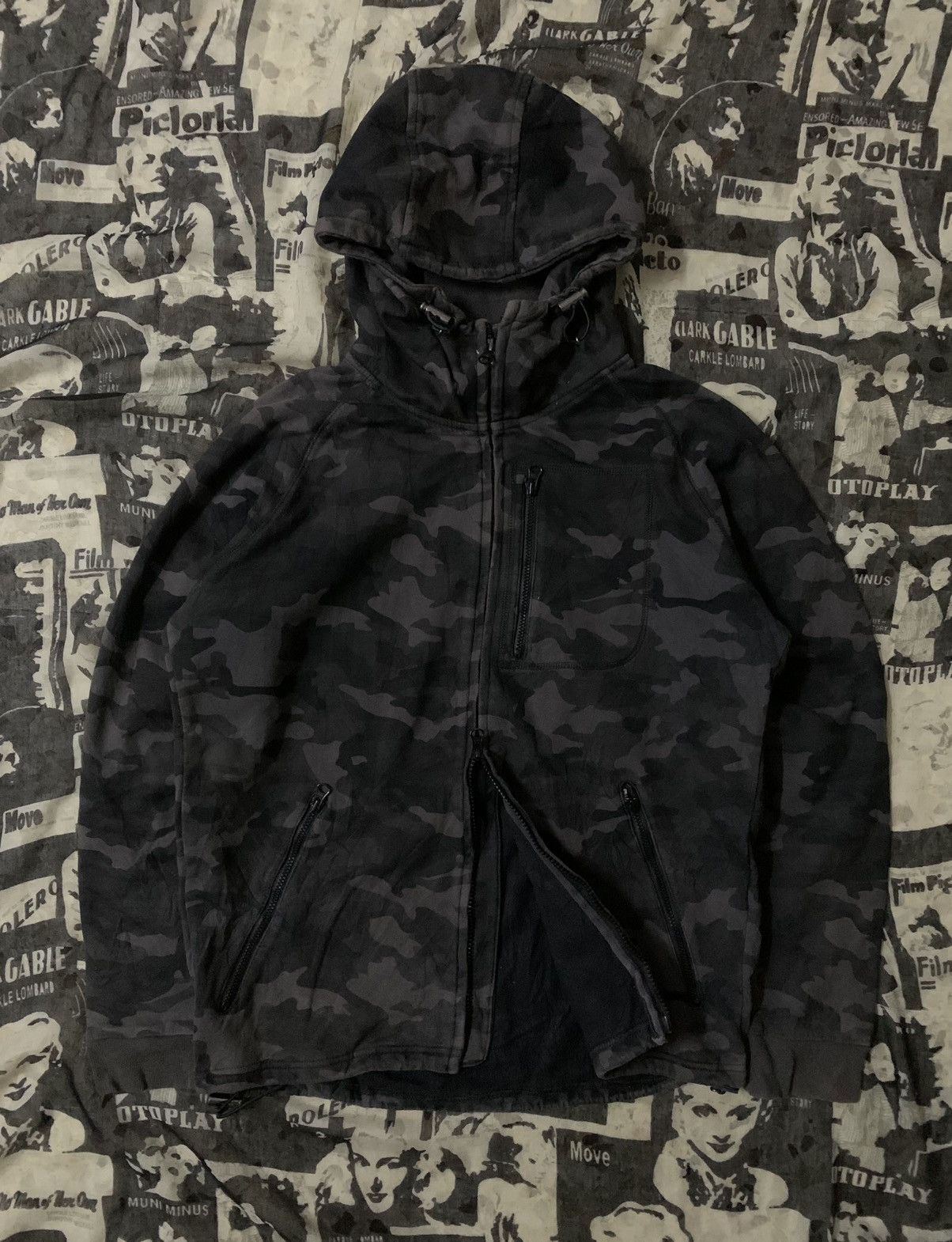 Beams Japan 💥Beams Heart Camo Hoodie Zipper Jacket Size M / US 6-8 / IT 42-44 - 1 Thumbnail