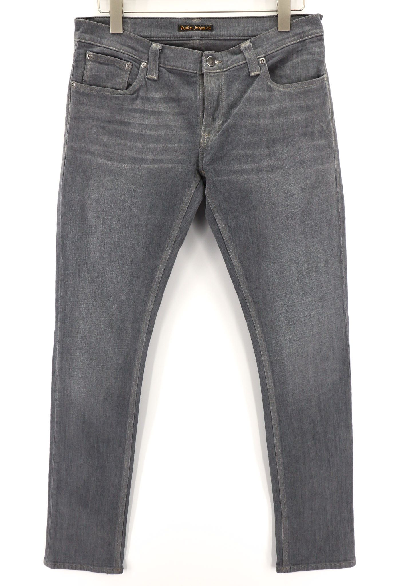 Nudie Jeans TIGHT LONG JOHN W32/L34 Organic Charcoal Logo Fit 80697 Size US 32 / EU 48 - 1 Thumbnail