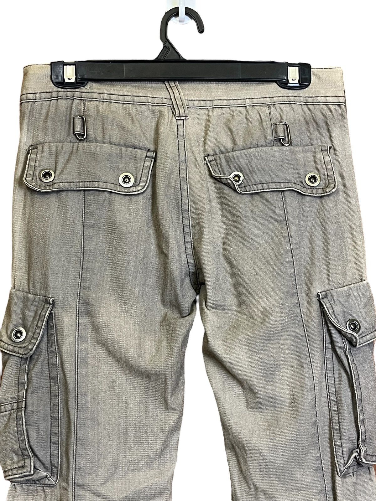 Tornado Mart SICK🔥VINTAGE TORNADO MART JAPAN BONDAGE STRAP FLARE PANT Size US 30 / EU 46 - 7 Thumbnail