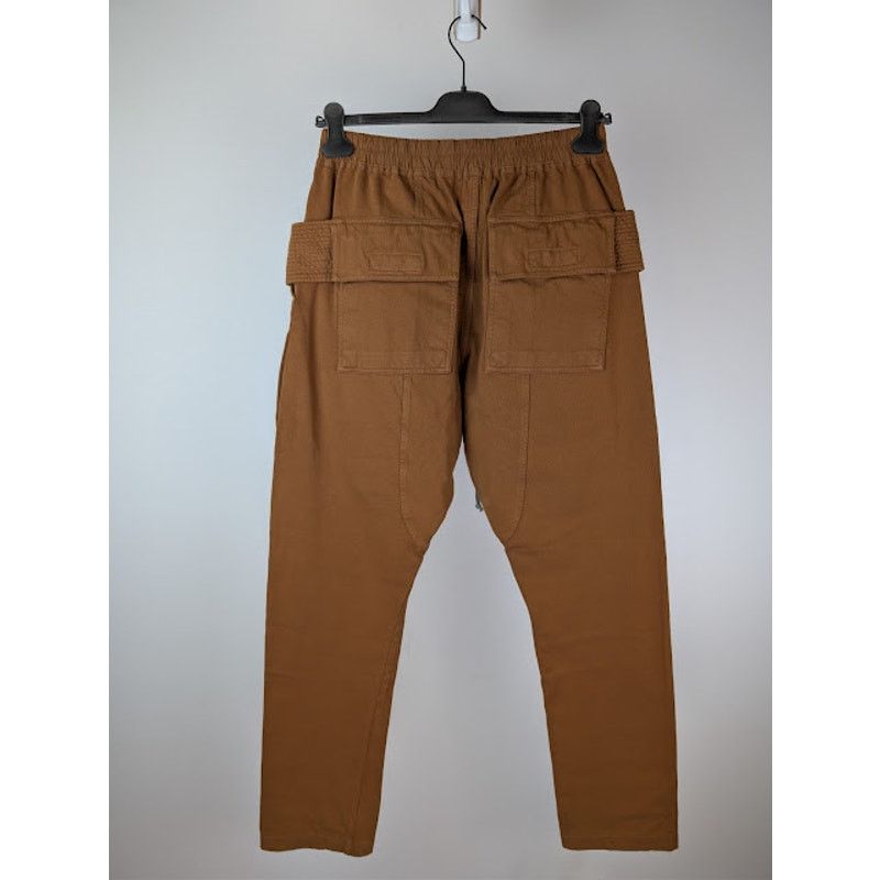 Rick Owens Drkshdw o1rshd1 Creatch Cargo Drawstring Pants in Orange Size US 34 / EU 50 - 15 Thumbnail