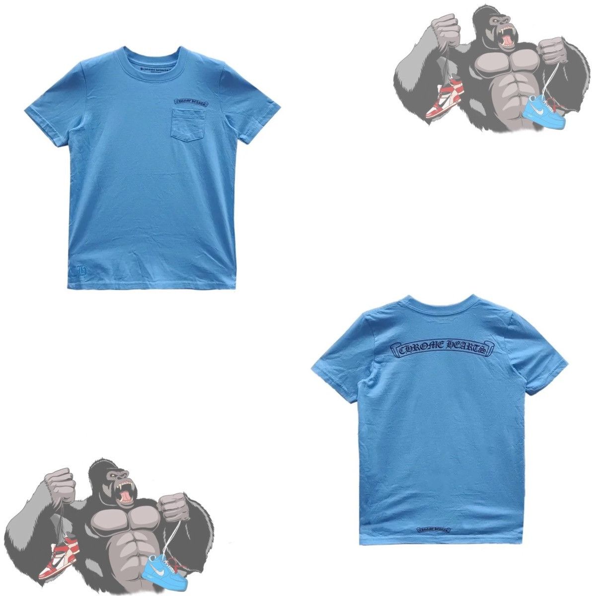 Chrome Hearts Chrome Hearts Tee KIDS Size US XXS / EU 40 - 1 Thumbnail