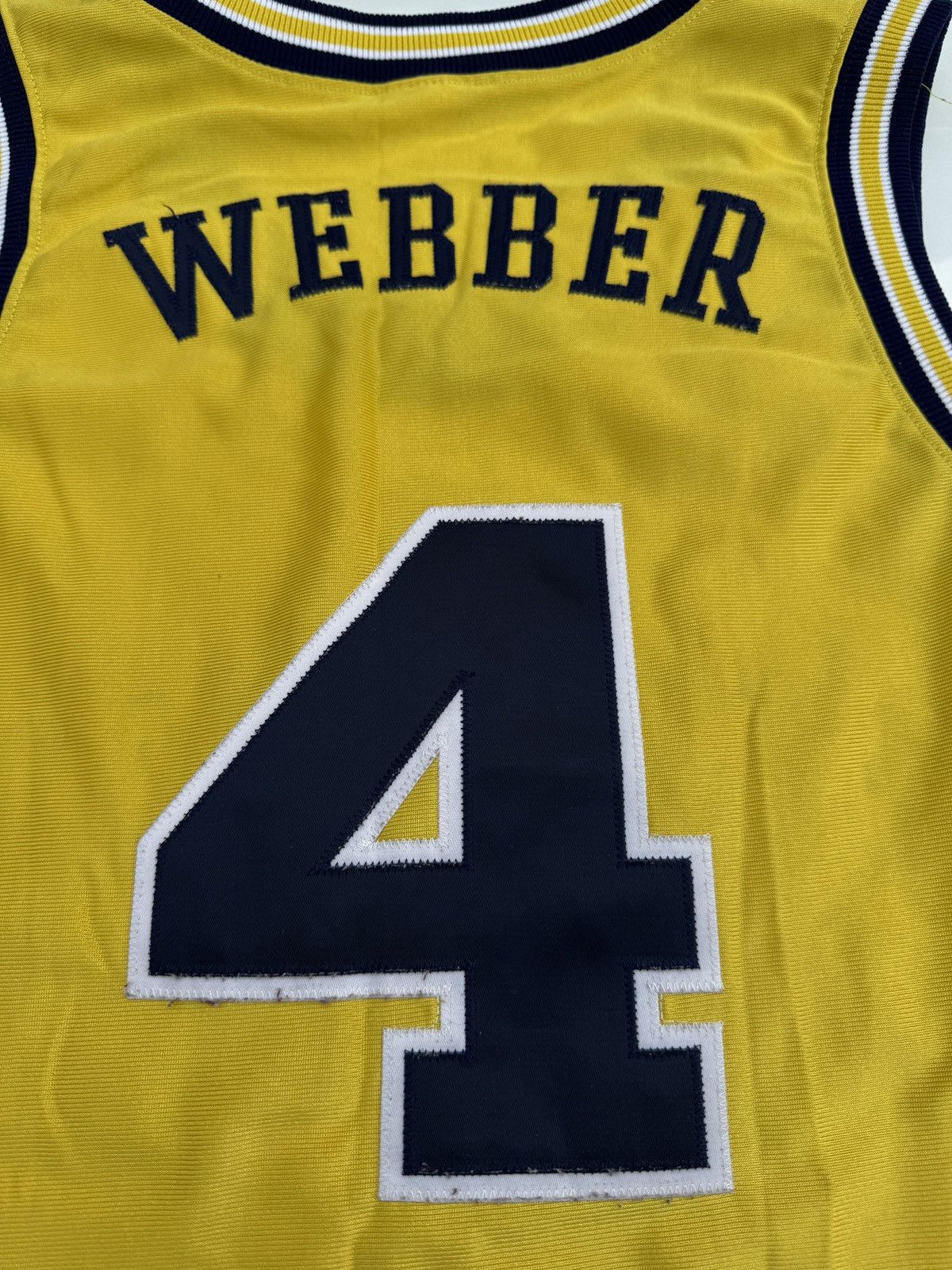 Nike Michigan Wolverines Chris Webber 91-93 College Nike Jersey Size US L / EU 52-54 / 3 - 10 Thumbnail