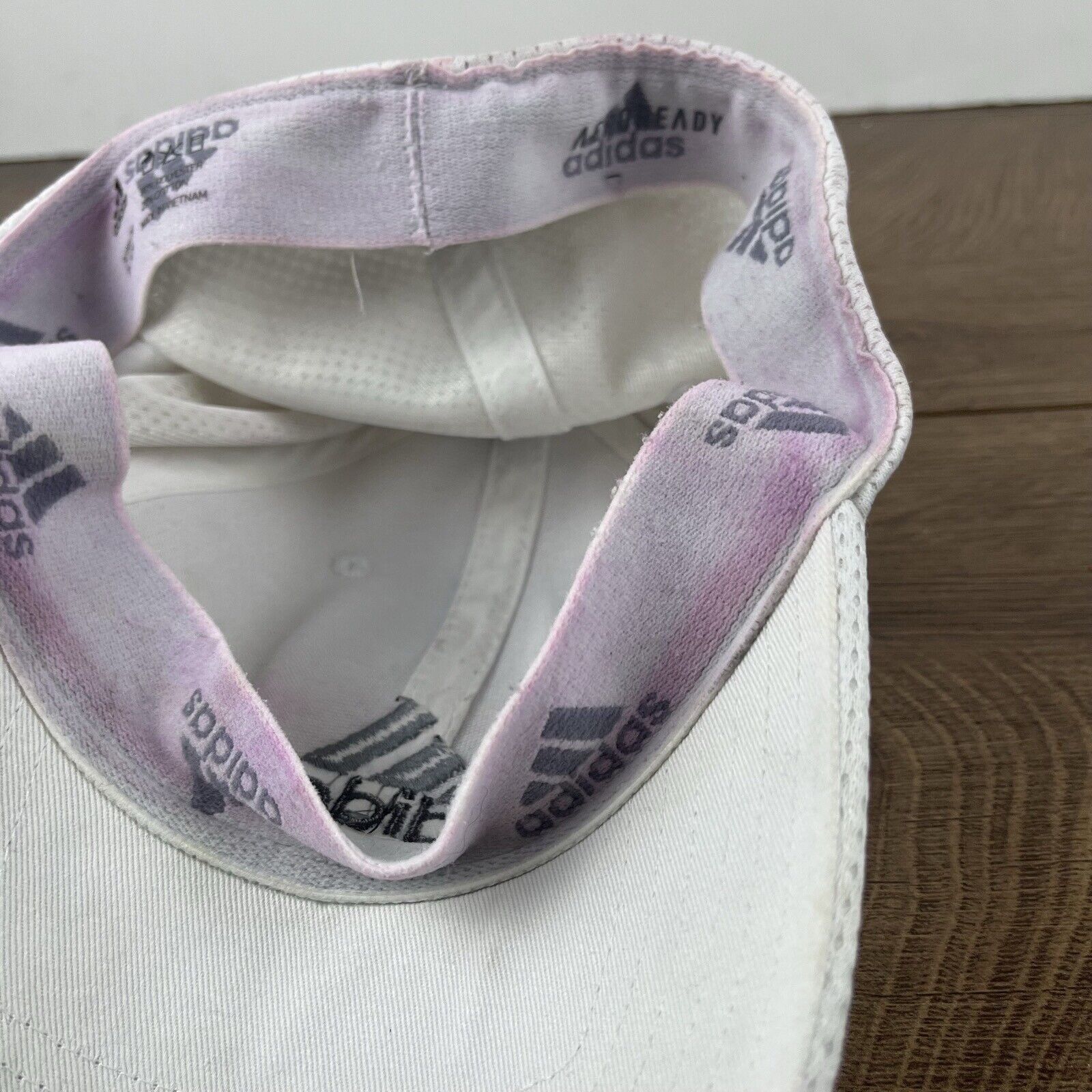 Other Adidas White Hat OSFA Stretch Fit Adjustable Hat White Hat A Size ONE SIZE - 16 Thumbnail