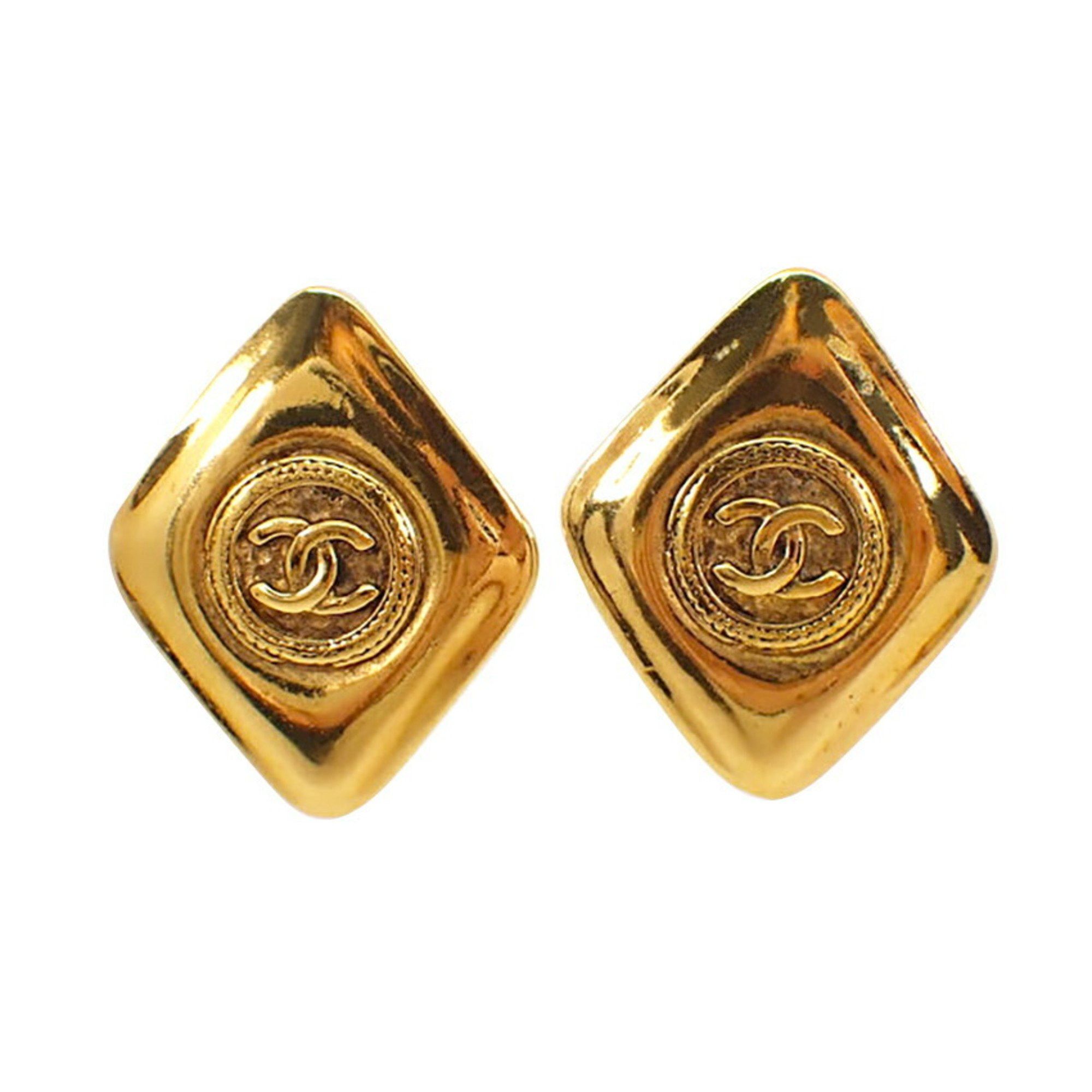 Chanel Chanel 925 Square Earrings Size ONE SIZE - 1 Thumbnail