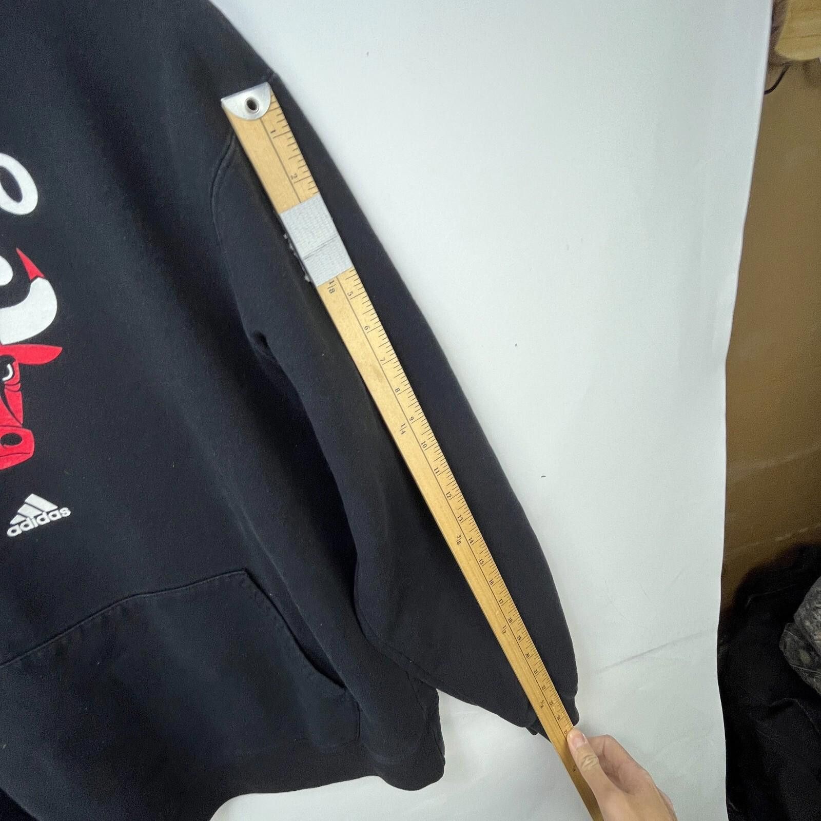 Adidas Vintage Y2K Chicago Bulls Hoodie Large NBA Size ONE SIZE - 7 Thumbnail