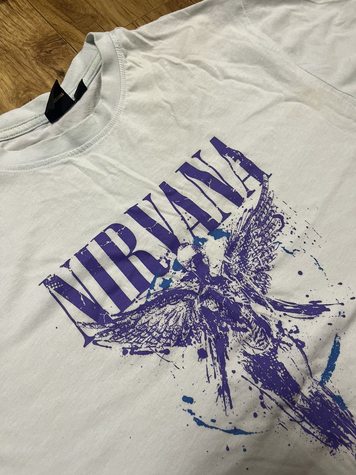 Band Tees × Nirvana Nirvana band Kurt Cobain T-shirt Opium Size US L / EU 52-54 / 3 - 4 Thumbnail