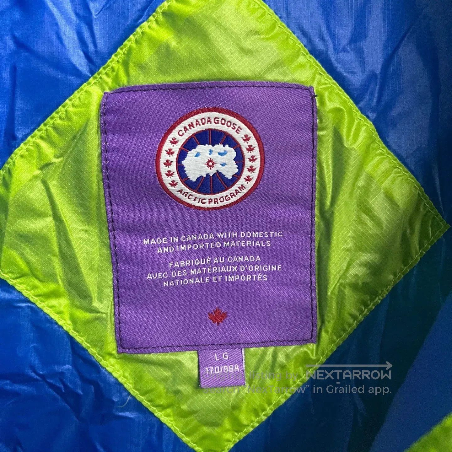 Canada Goose bright green sleeveless lightweight down vest. Size US L / EU 52-54 / 3 - 2 Thumbnail