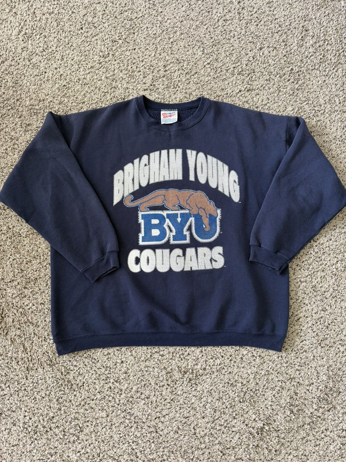 Vintage Vintage Birmingham Young University (BYU) Sweatshirt Size US XXL / EU 58 / 5 - 1 Thumbnail