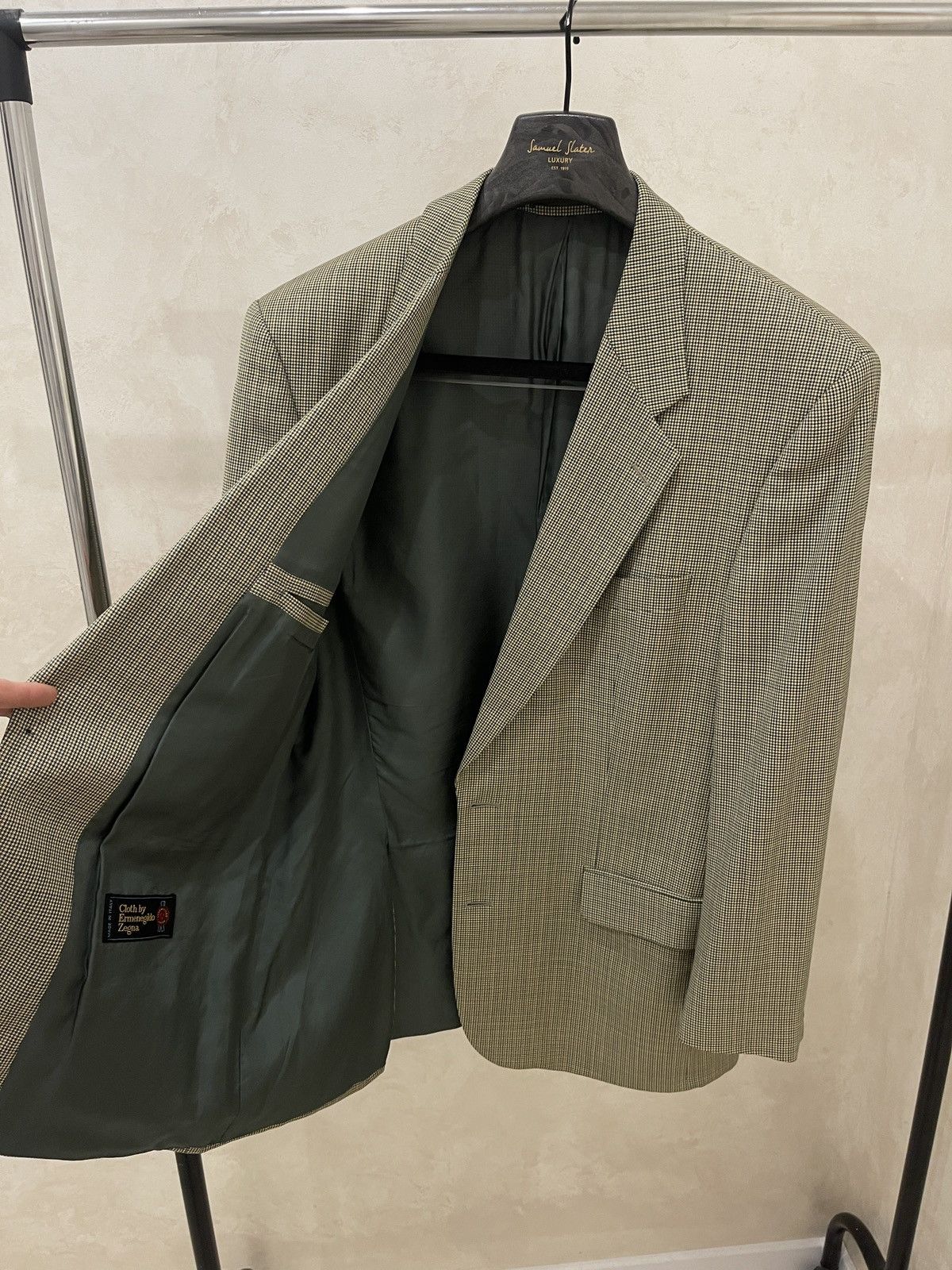 Ermenegildo Zegna 🔥Ermenegildo Zegna blazer classic jacket 90s sport coat Size 44R - 6 Thumbnail