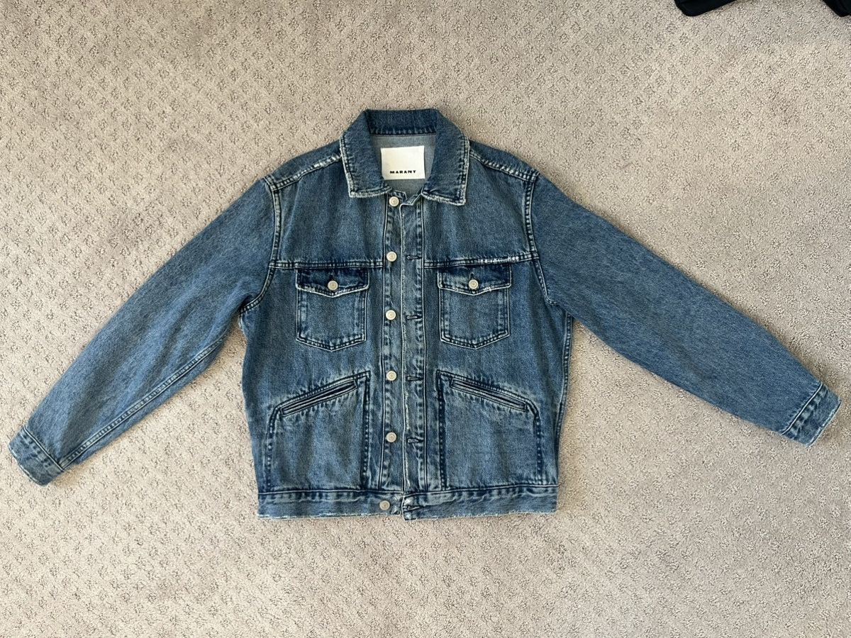 Isabel Marant MARANT JANGO Denim Jacket - Medium Size US M / EU 48-50 / 2 - 3 Thumbnail