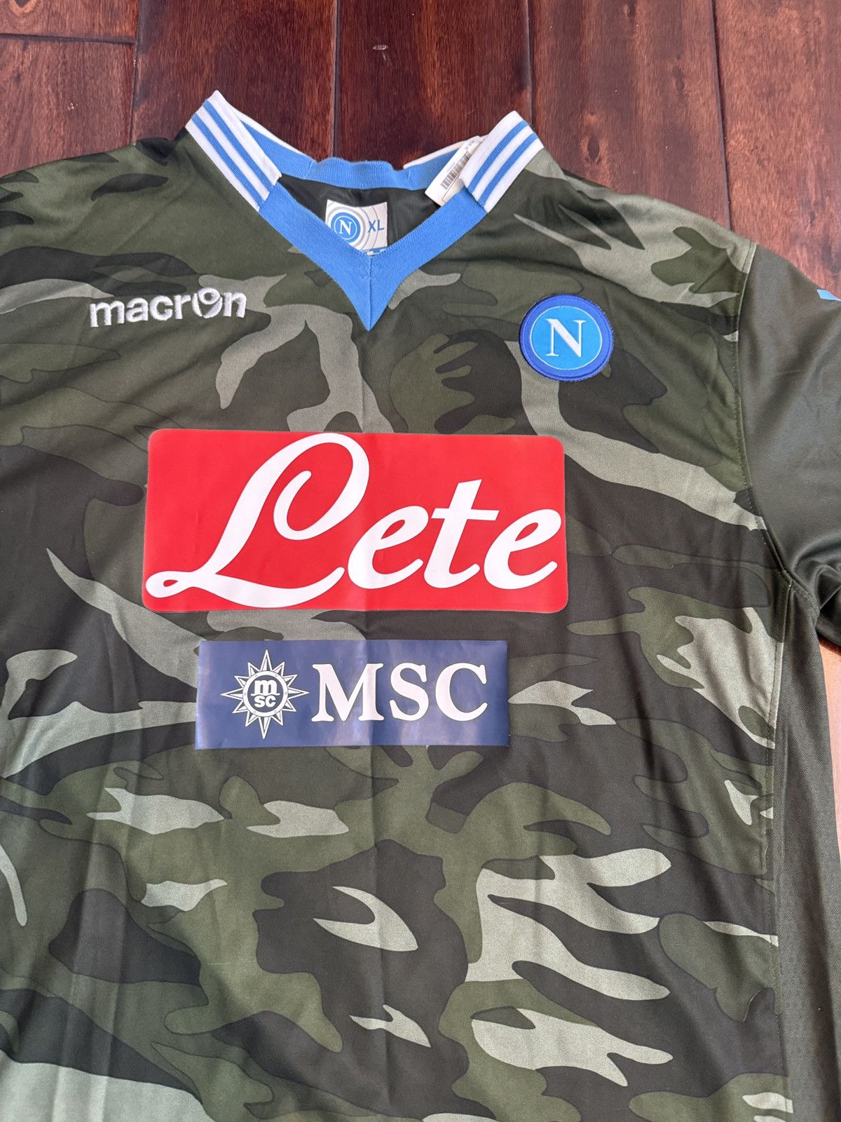 Other Super rare Napoli Higuain Long Sleeve Vintage Jersey Size US XL / EU 56 / 4 - 4 Thumbnail