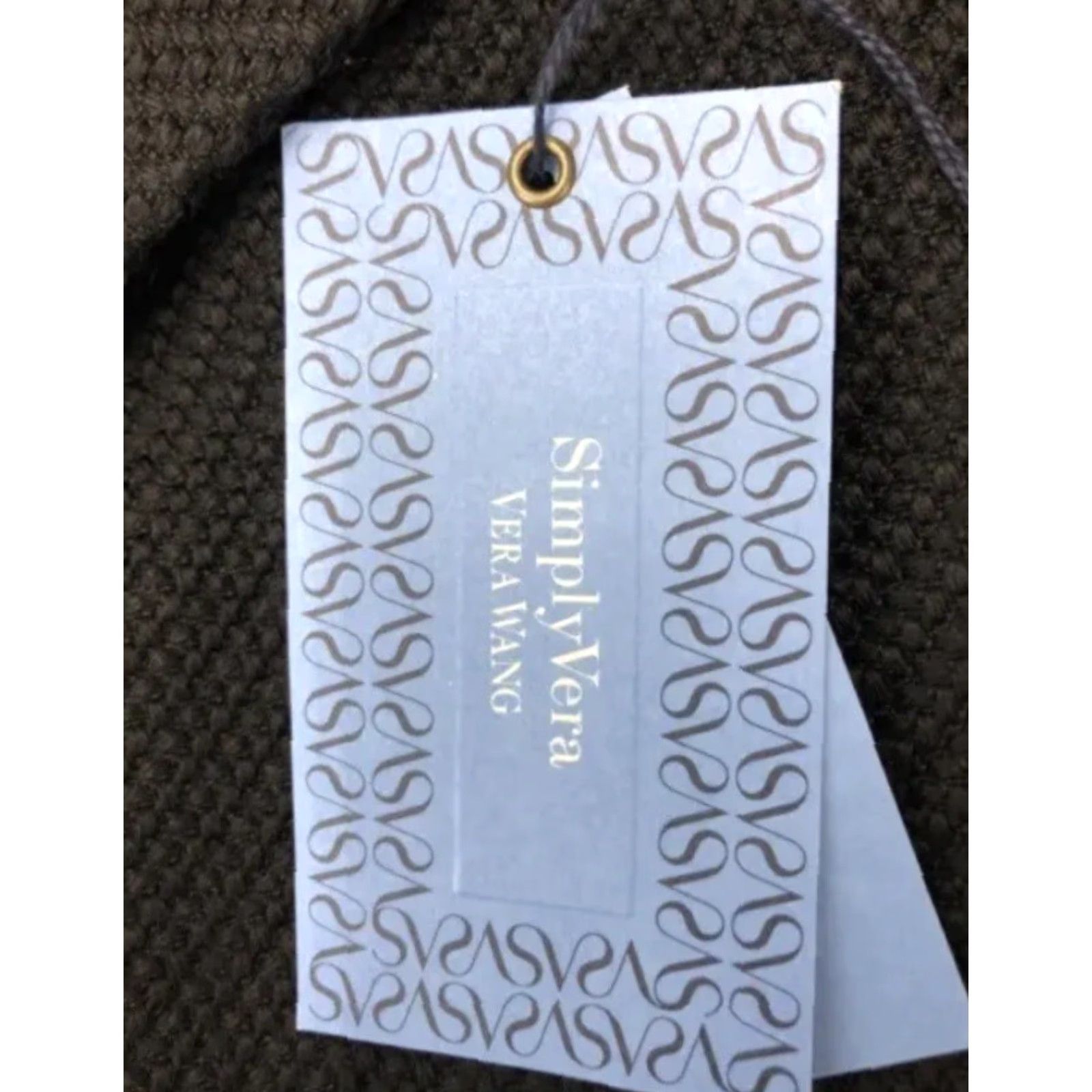 Vera Wang Vera Wang Simply Vera By Vera Wang Cover Up Women Medium Black Acrylic Blend Swimwear Accessory Size ONE SIZE - 6 Thumbnail