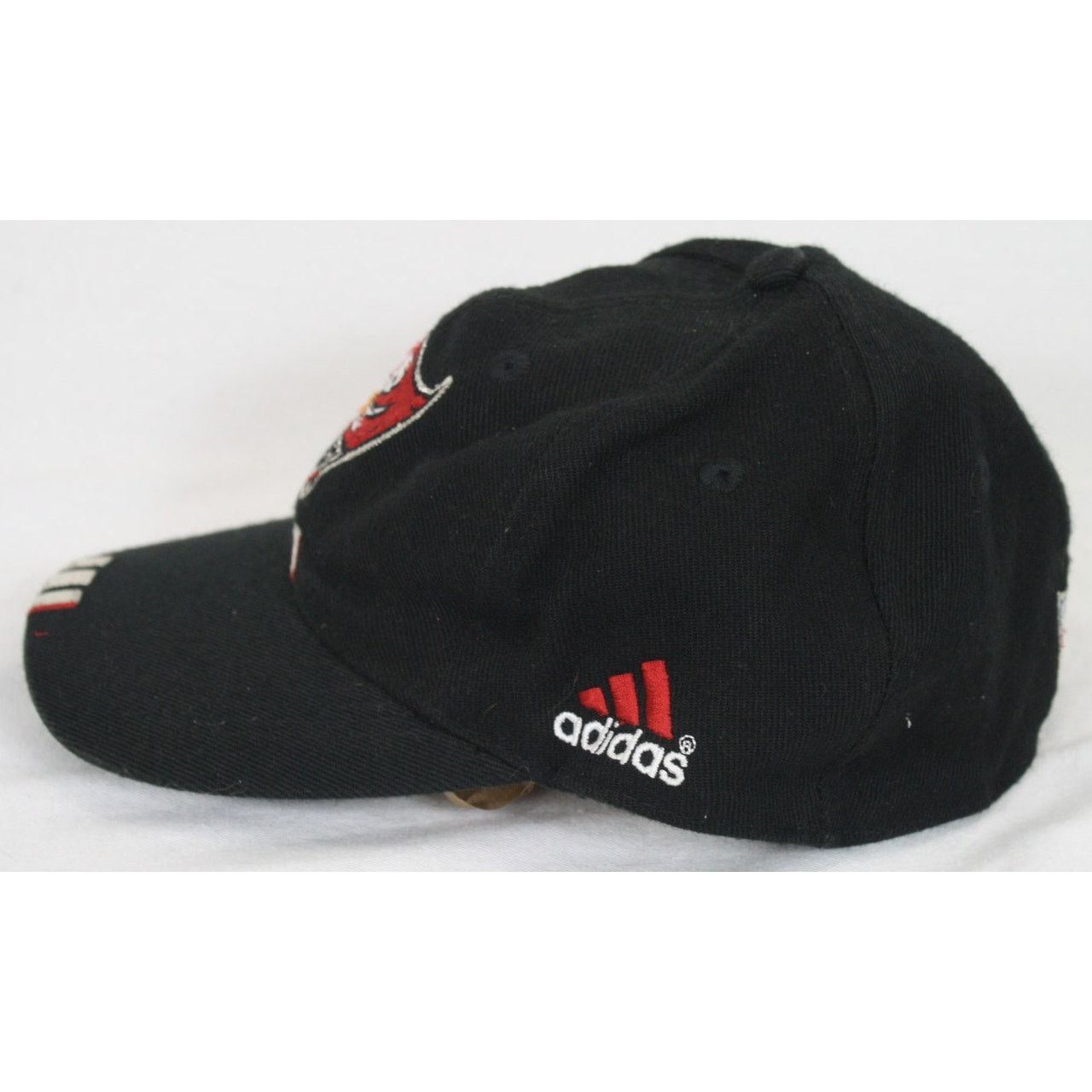 Adidas × NFL × Vintage Vintage Y2K Tampa Bay Buccaneers Adidas 3 Stripe Hat 7 1/2 Size ONE SIZE - 5 Thumbnail