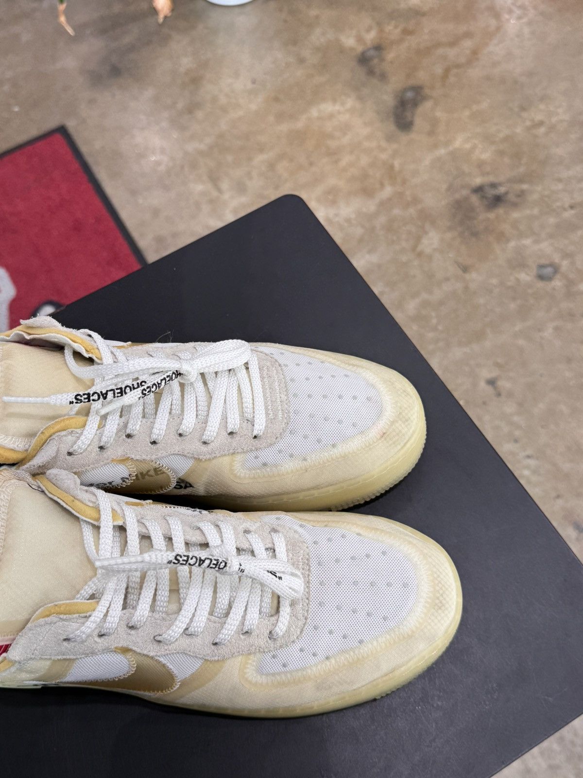 Nike × Off-White Off White Nike Air Force 1 Low Sz. 13 (2017) Size US 13 / EU 46 - 7 Thumbnail