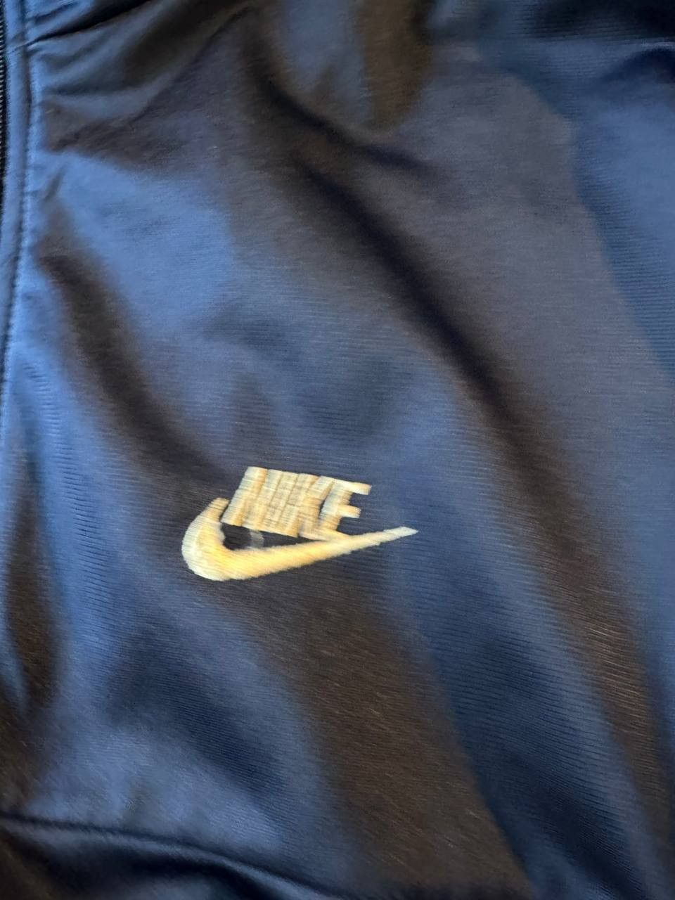 Nike × Vintage Vintage 80s Nike Lightweight Track Jacket Size US L / EU 52-54 / 3 - 3 Thumbnail
