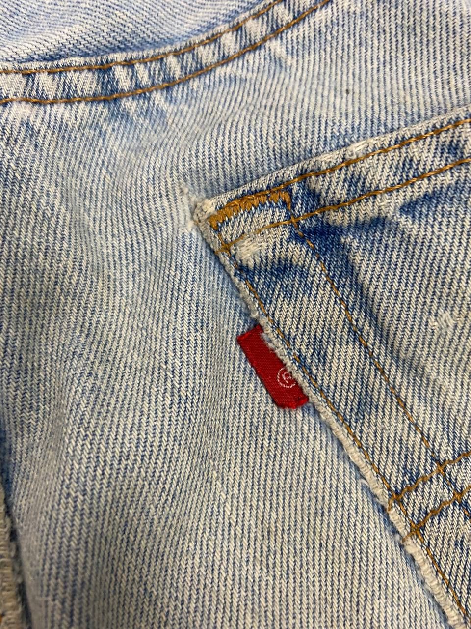 Levi's vintage levis 501 distressed denim Size US 35 - 6 Thumbnail