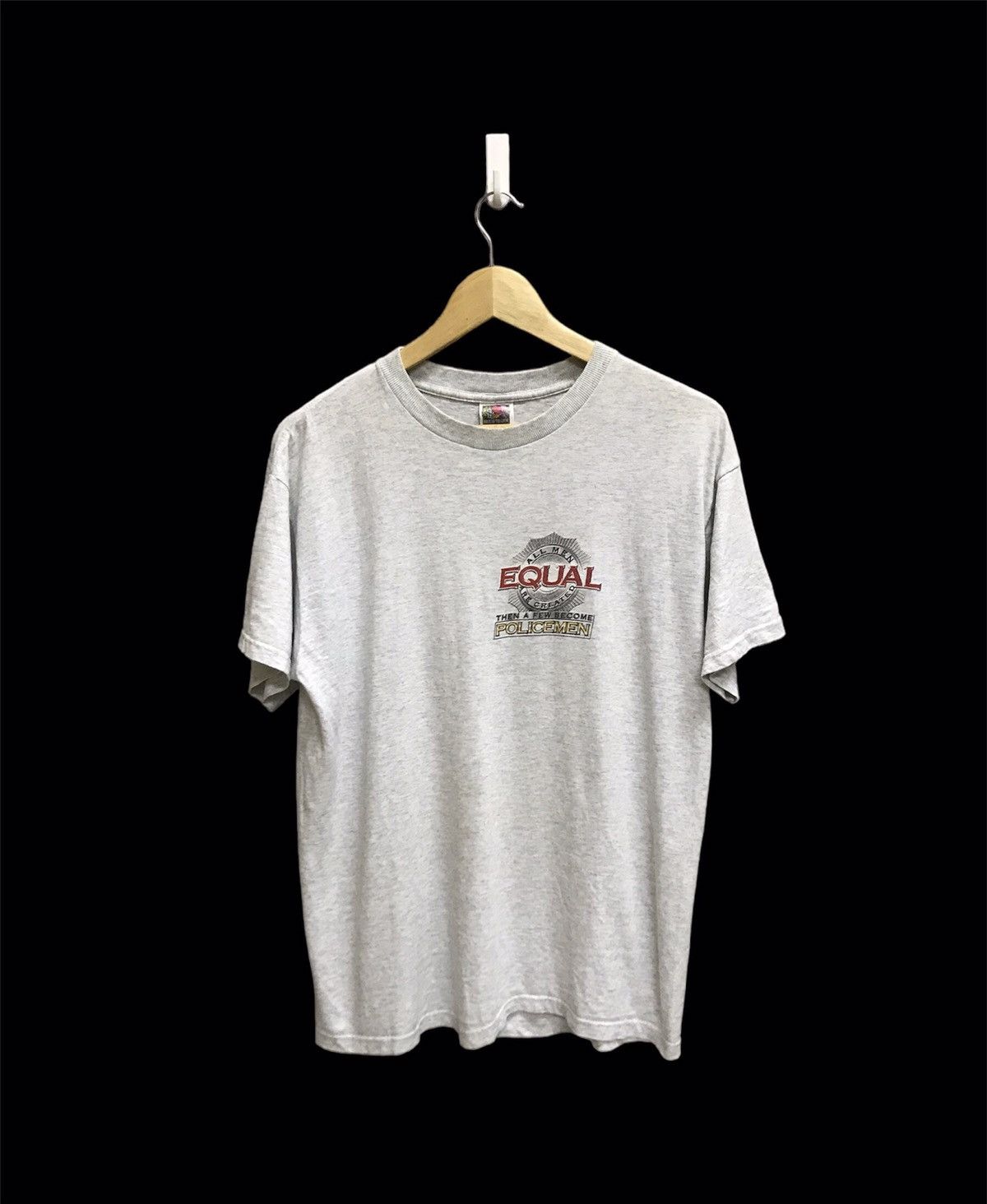 Fruit Of The Loom VINTAGE 90s CAPITAL CONCEPTS TSHIRT Size US L / EU 52-54 / 3 - 2 Thumbnail
