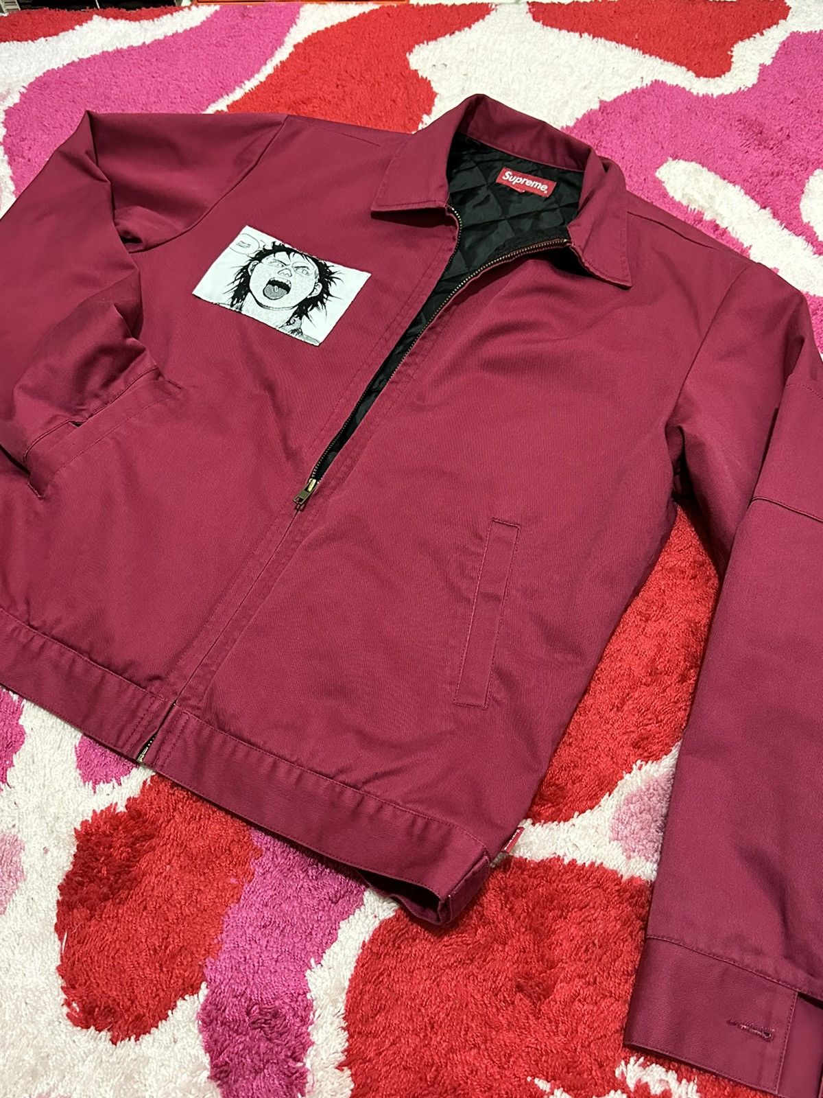 Supreme akira hot sale work jacket