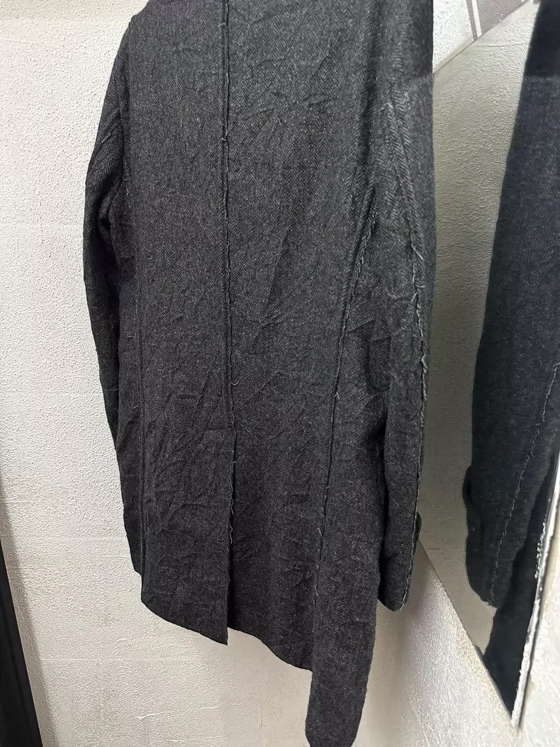 Yohji Yamamoto Yohji Yamamoto Wool coat ruffled wool coat Size US L / EU 52-54 / 3 - 6 Thumbnail