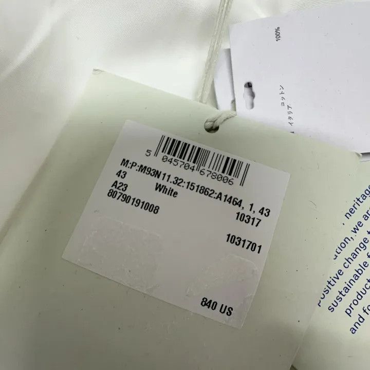 Burberry Burberry Burberry White Long Sleeve Casual Shirt-2507 Size US L / EU 52-54 / 3 - 5 Thumbnail