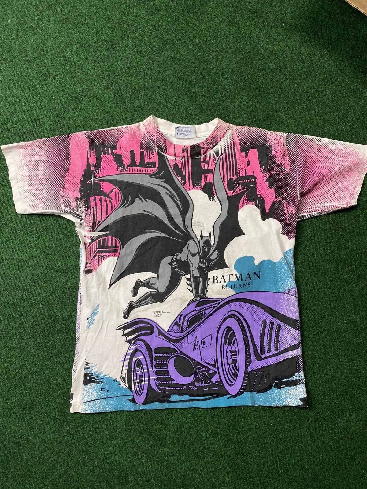 90’s Vintage Batman Returns Movie Promo Tee Shirt Large
