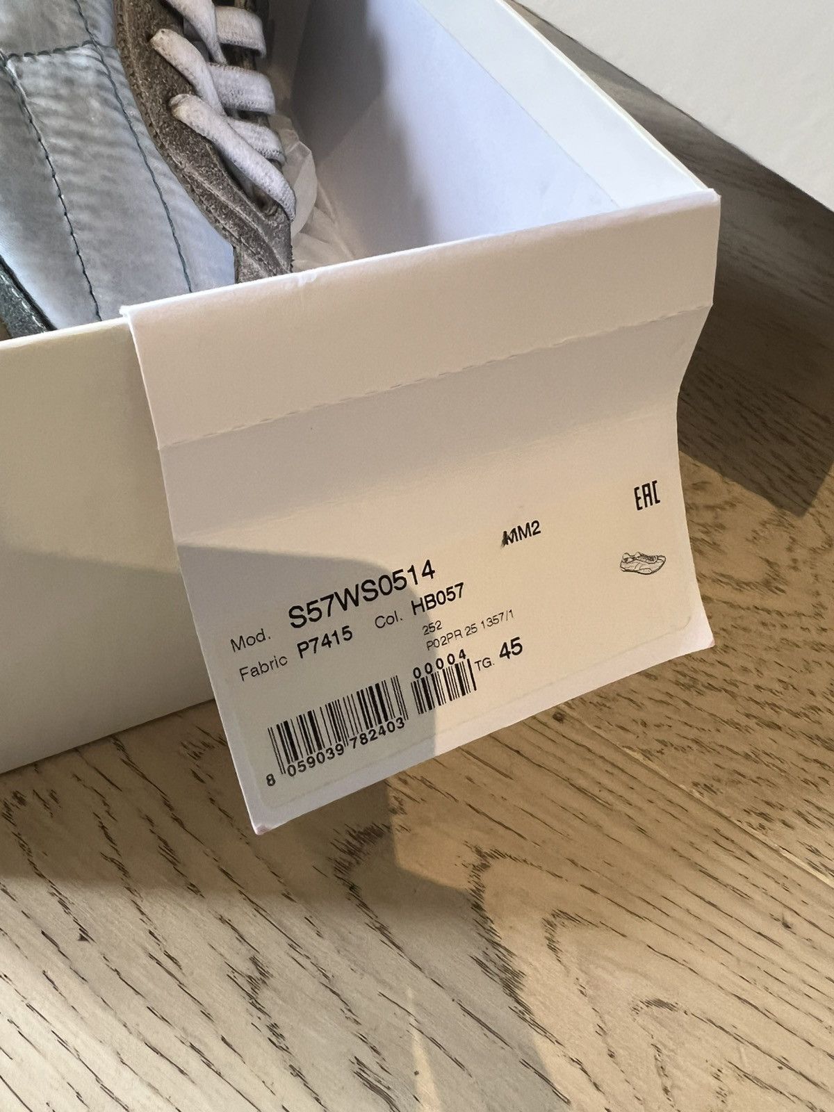Maison Margiela Sprinters Blue / White Low Top Sneakers Size US 12 / EU 45 - 6 Thumbnail