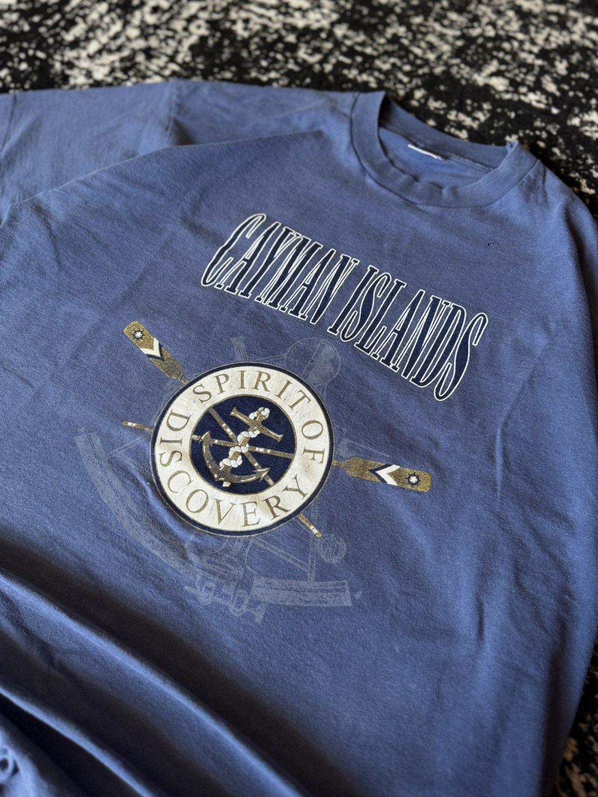 Vintage 90s Cayman Island TSHIRT Size US XL / EU 56 / 4 - 2 Thumbnail