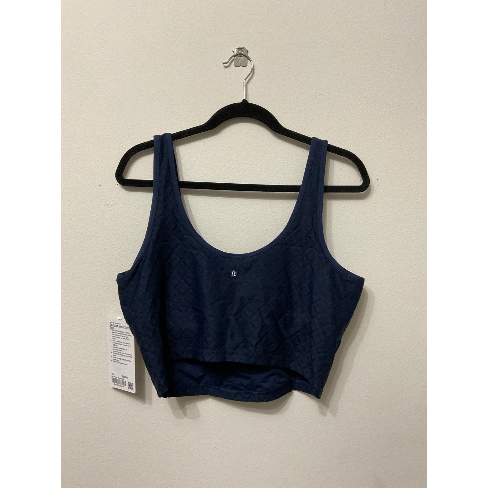 Lululemon NWT Lululemon Textured Mesh Tennis Tank Sz XL MSRP $68 Size XL / US 12-14 / IT 48-50 - 4 Thumbnail