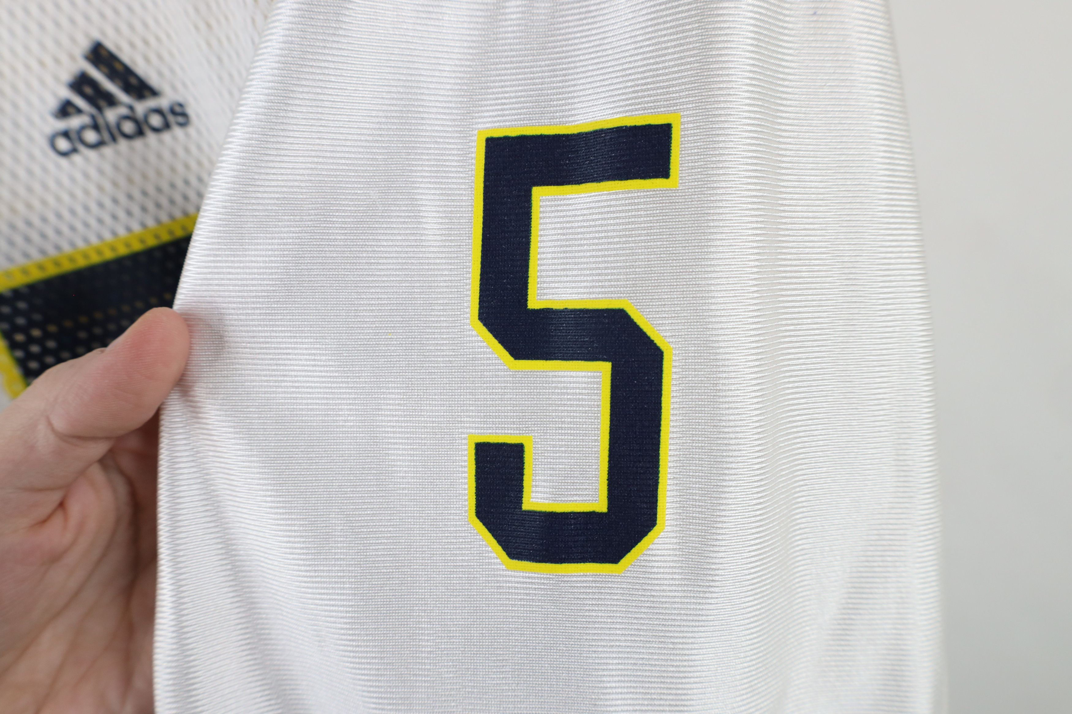 Adidas × Vintage Vintage Adidas University of Michigan Football Jersey #5 Size US XXL / EU 58 / 5 - 5 Thumbnail