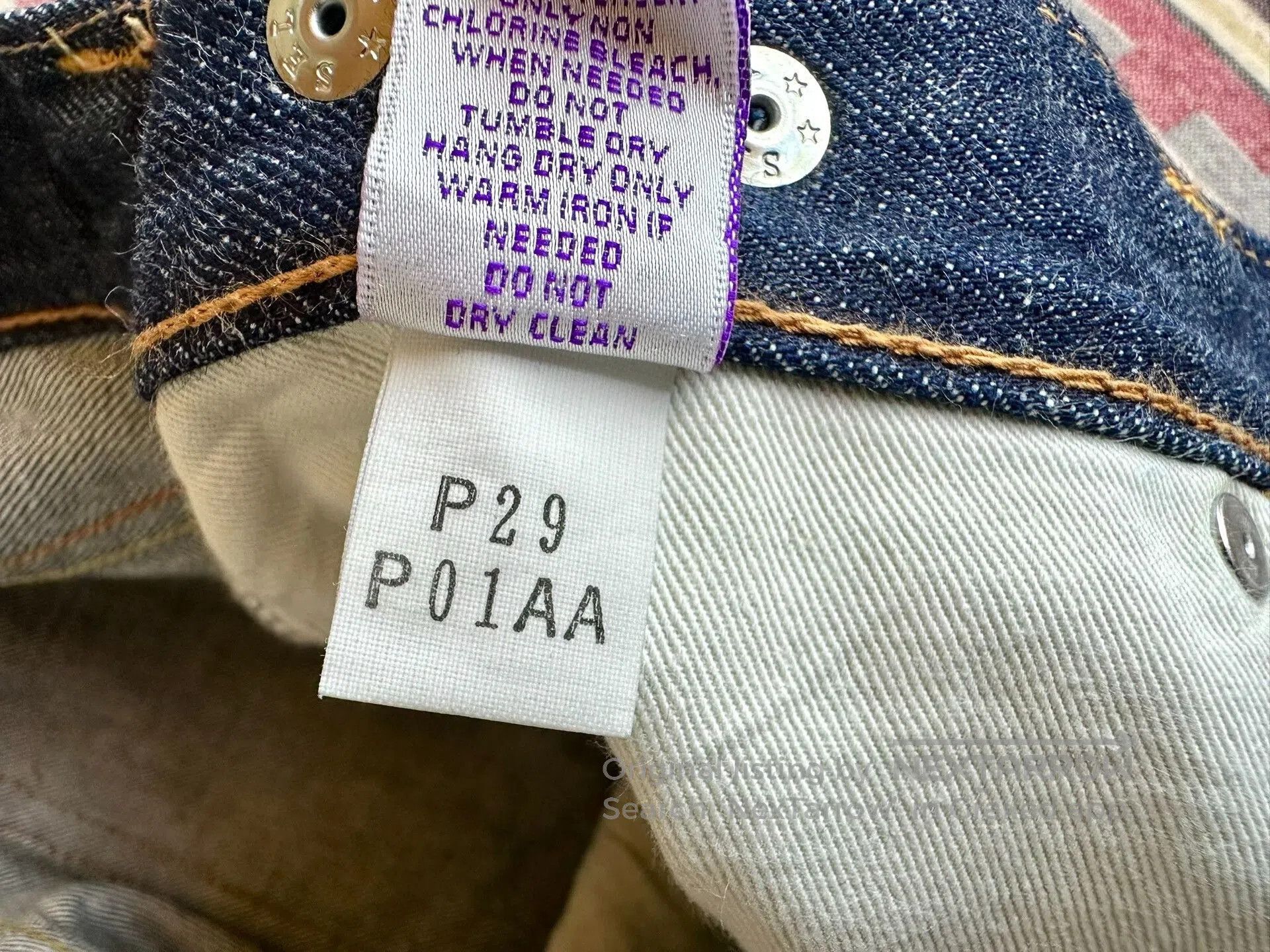 Prps vintage prps japanese denim jeans size 36. Size US 36 / EU 52 - 9 Thumbnail
