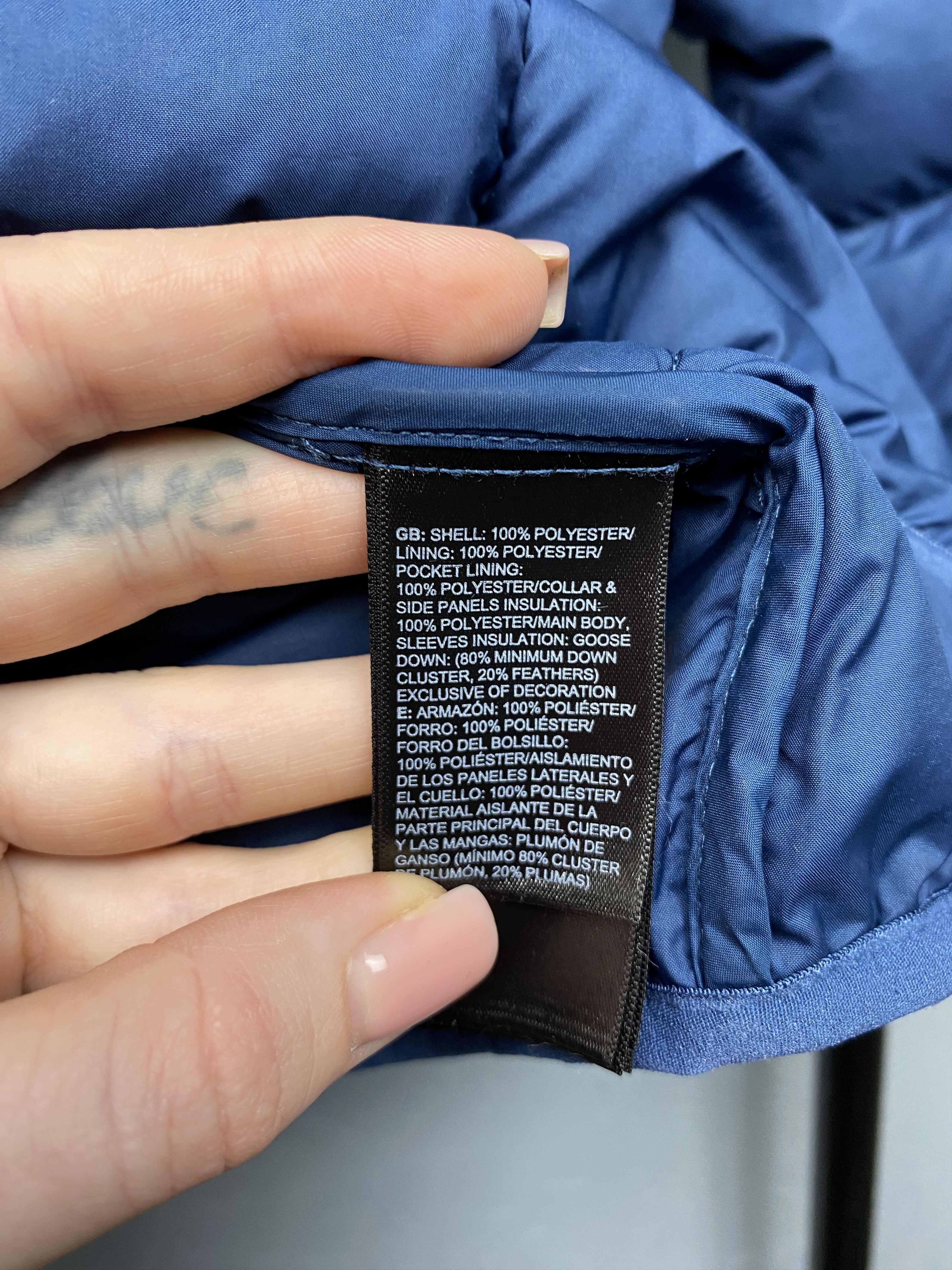 The North Face The North Face 550 Womens Down Puffer Jacket Size S / US 4 / IT 40 - 6 Thumbnail