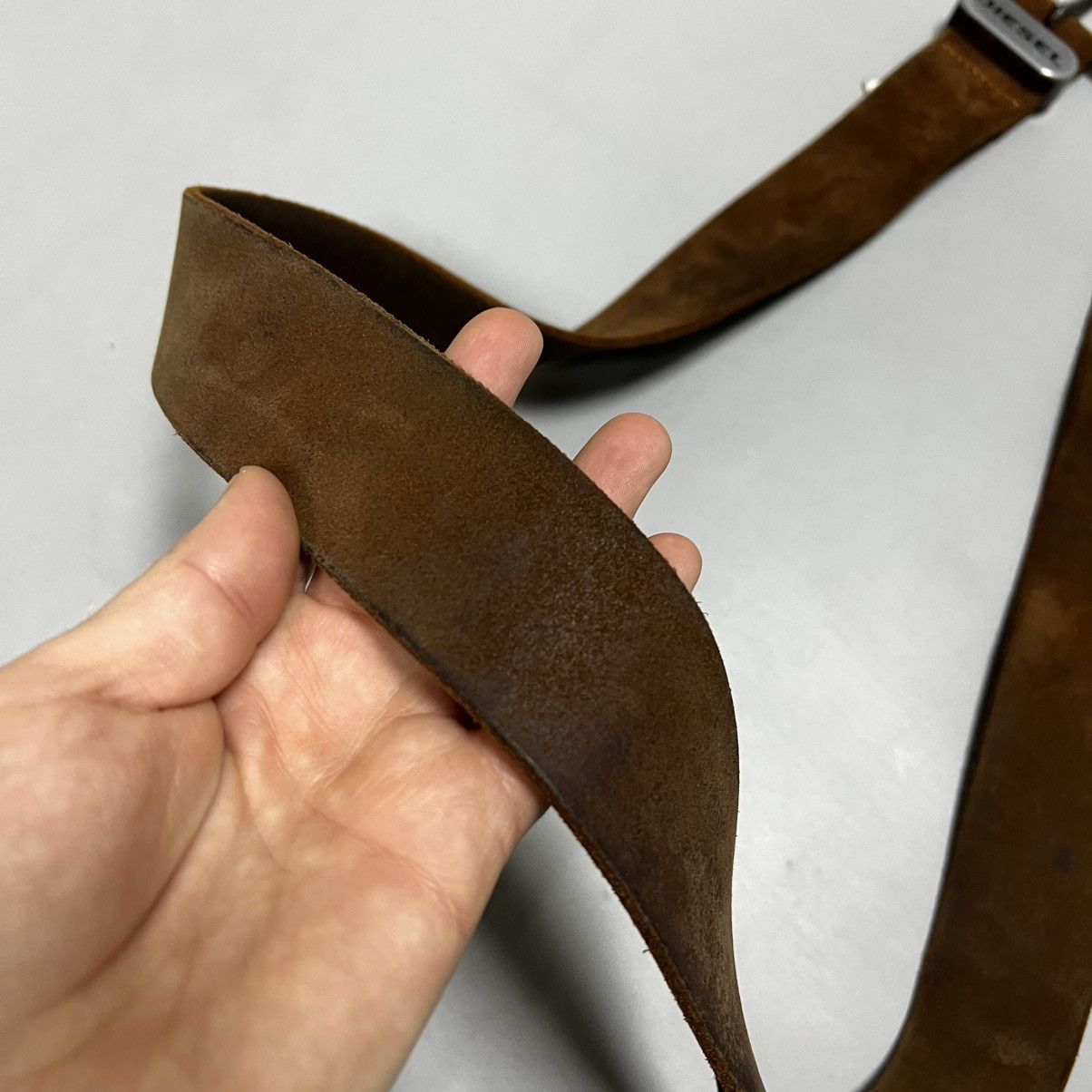 Diesel Vintage Diesel Leather Belt Made in Italy Size ONE SIZE - 20 Thumbnail